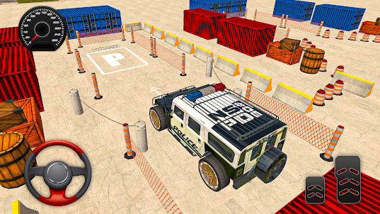 Cop Car Games: 3D Car Parking