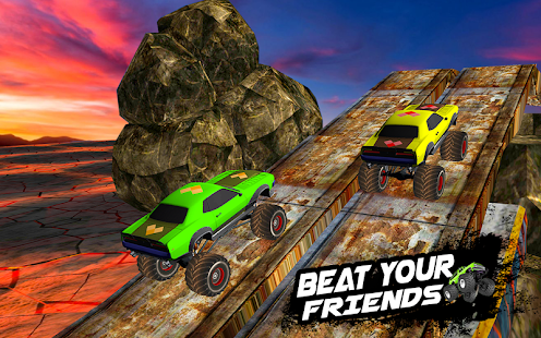 Mega Ramp Monster Truck Racing Screenshot