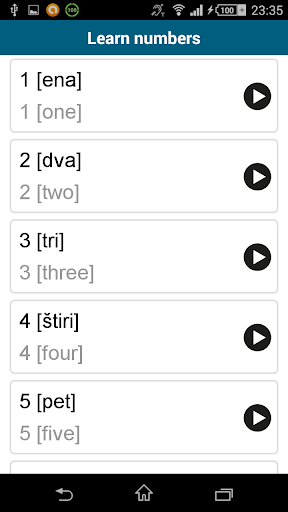 Learn Slovenian - 50 languages Screenshot 4 - AppWisp.com