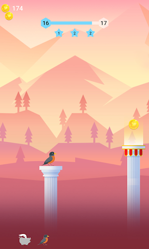 Bouncy Bird: Casual & Relaxing Flappy Style Game screenshots 15