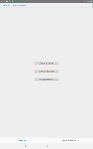 Android application CronoMADD screenshort