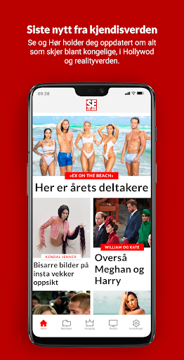 Android application Se og Hør screenshort