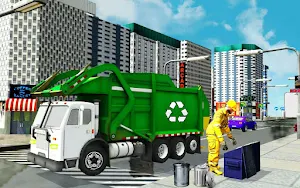 Garbage Truck Trash Simulation screenshot 2