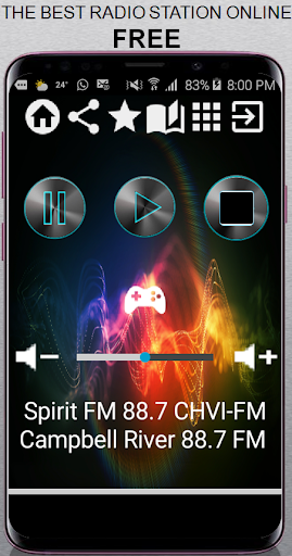 Android application Spirit FM 88.7 CHVI-FM Campbel screenshort