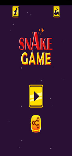 Android application Snake Game screenshort