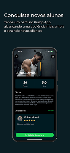 Pump Personal Trainer Screen 2
