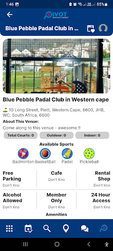 Pivot Sports Screen 3