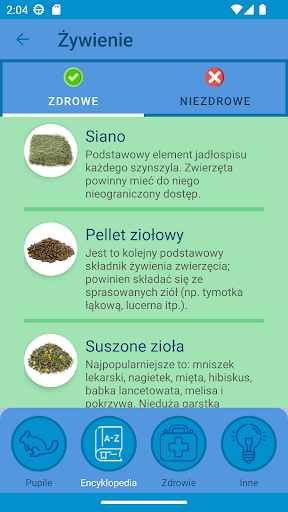 Gryzoniopedia Screen 3