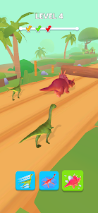 Dino-Verwandlungsrennen