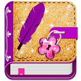 Glitter Diary for Girls icon