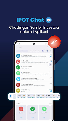 IPOT - Investment SuperApp Screen 2