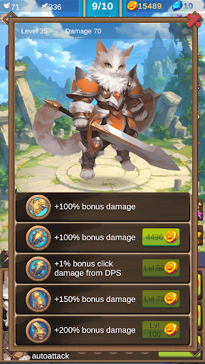 Screenshot Anima Saga - RPG Clicker
