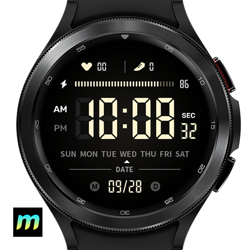 Moepaw LED Digtial Watch Face Download on Windows