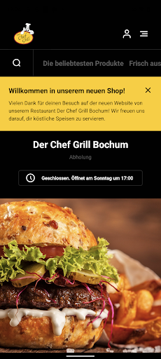 Android application Der Chef Grill Bochum screenshort