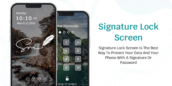 Signature Lock Screen Gesture Unknown