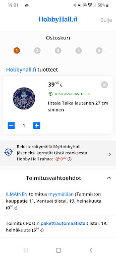 Hobbyhall.fi verkkokauppa Screen 3
