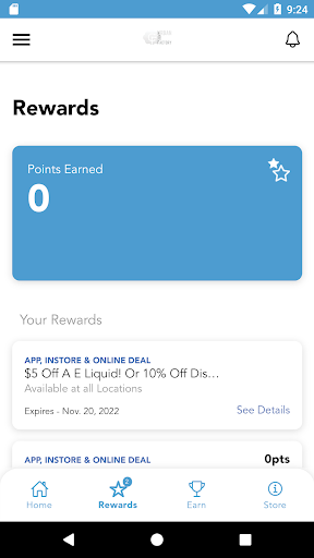 Android application UCF Rewards screenshort