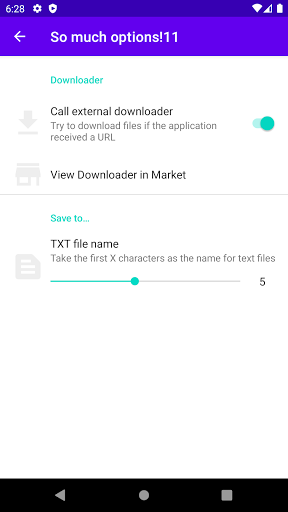 Save to... Screen 2