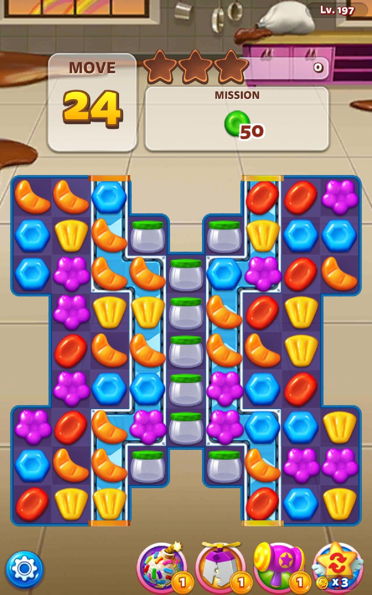 Android application Sweet Road - Match 3 Puzzle screenshort
