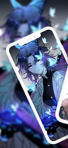 Android application Shinobu Kocho Wallpaper screenshort