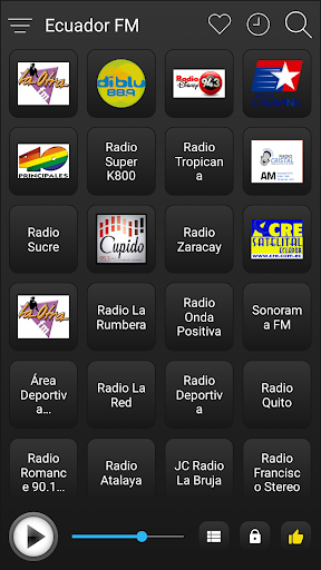 Ecuador Radio FM AM Music Screen 2