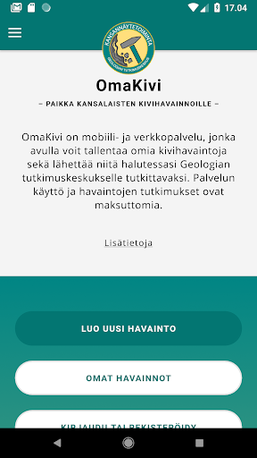 Android application OmaKivi screenshort