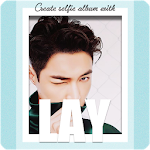 Cover Image of ดาวน์โหลด Create selfie album with Lay (EXO) 1.0.85 APK