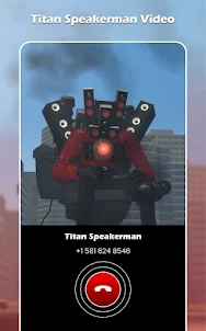 Titan Speakerman Fake Call
