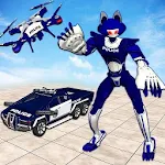 Police Cat Robot Transform Games Apk