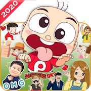 Animated Talking Emoji Stickers for all Messengers