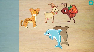 Baby Puzzles Animals for Kids - Screenshot 1