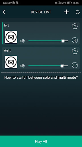 Android application VQ Smart Home screenshort