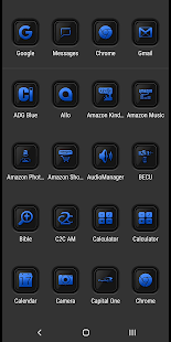 Скачать ADG Blue Icon Pack Онлайн бесплатно на Андроид