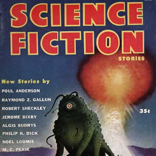 R. Sheckley Sci-Fi Stories logo