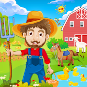 Pretend My Farm Village Life : Village Town Play
