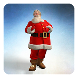 3D Santa Live Wallpaper icon