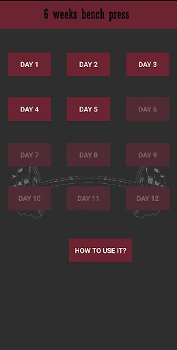 Six Weeks Bench Press Workout Screen 3