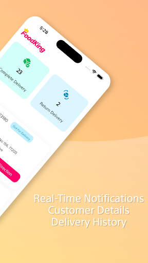 FoodKing - Delivery Screen 2