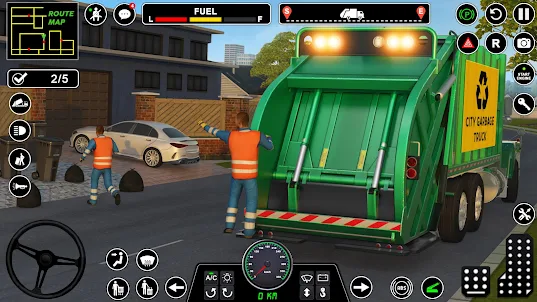 ガベージトラックドライビングゲーム Truck Games
