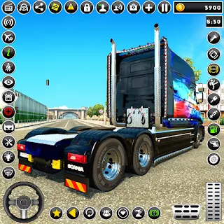 Euro Truck Sim Real Truck Game apk