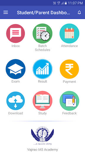 Android application Vajirao IAS Academy screenshort
