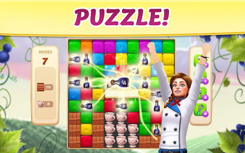 Vineyard Valley: Match & Blast Puzzle-Design-Spiel