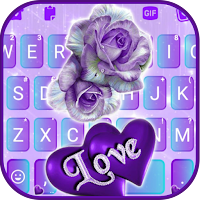Тема Purple Rose Love