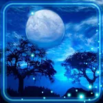 Cover Image of Download Night Moon Live Wallpaper  APK