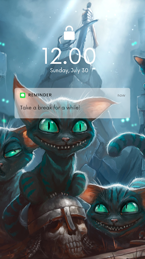 Cartoon Cat Horror Wallpaper