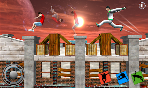 Freestyle Rooftop Parkour Run