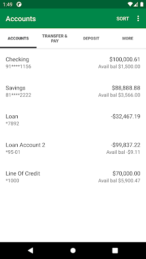 Texoma Educators FCU Screen 3