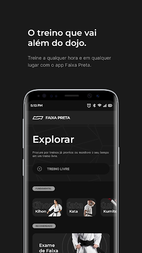 Android application Faixa Preta - Karatê Shotokan screenshort
