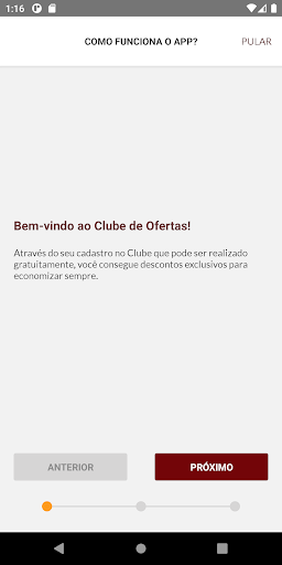 Android application Clube Decisão Atacarejo screenshort