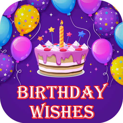 Birthday Wishes Message, Quote logo